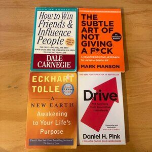 Self Help Book Lot Bundle Collection